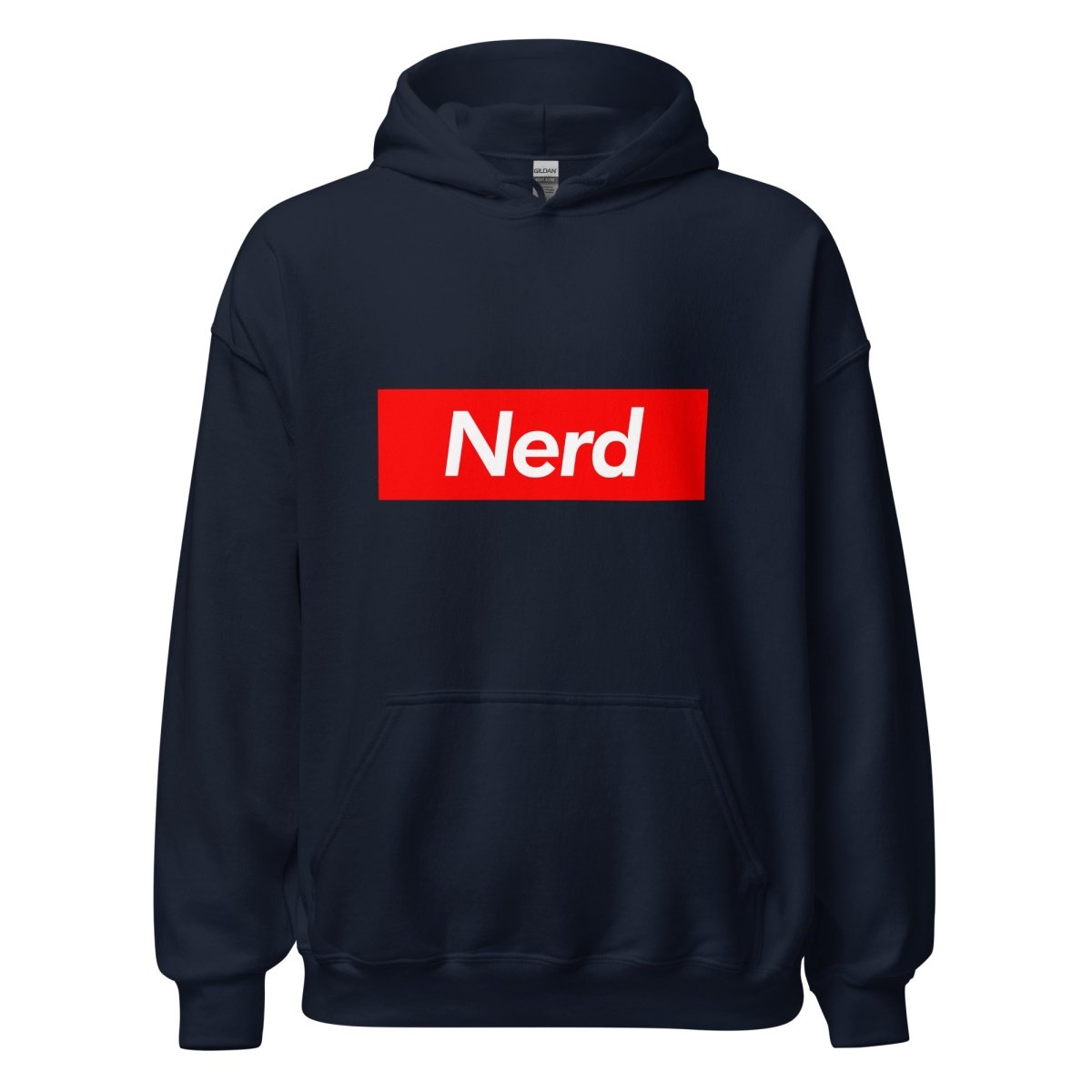 Nerd Sign Hoodie (unisex) - Navy - AI Store