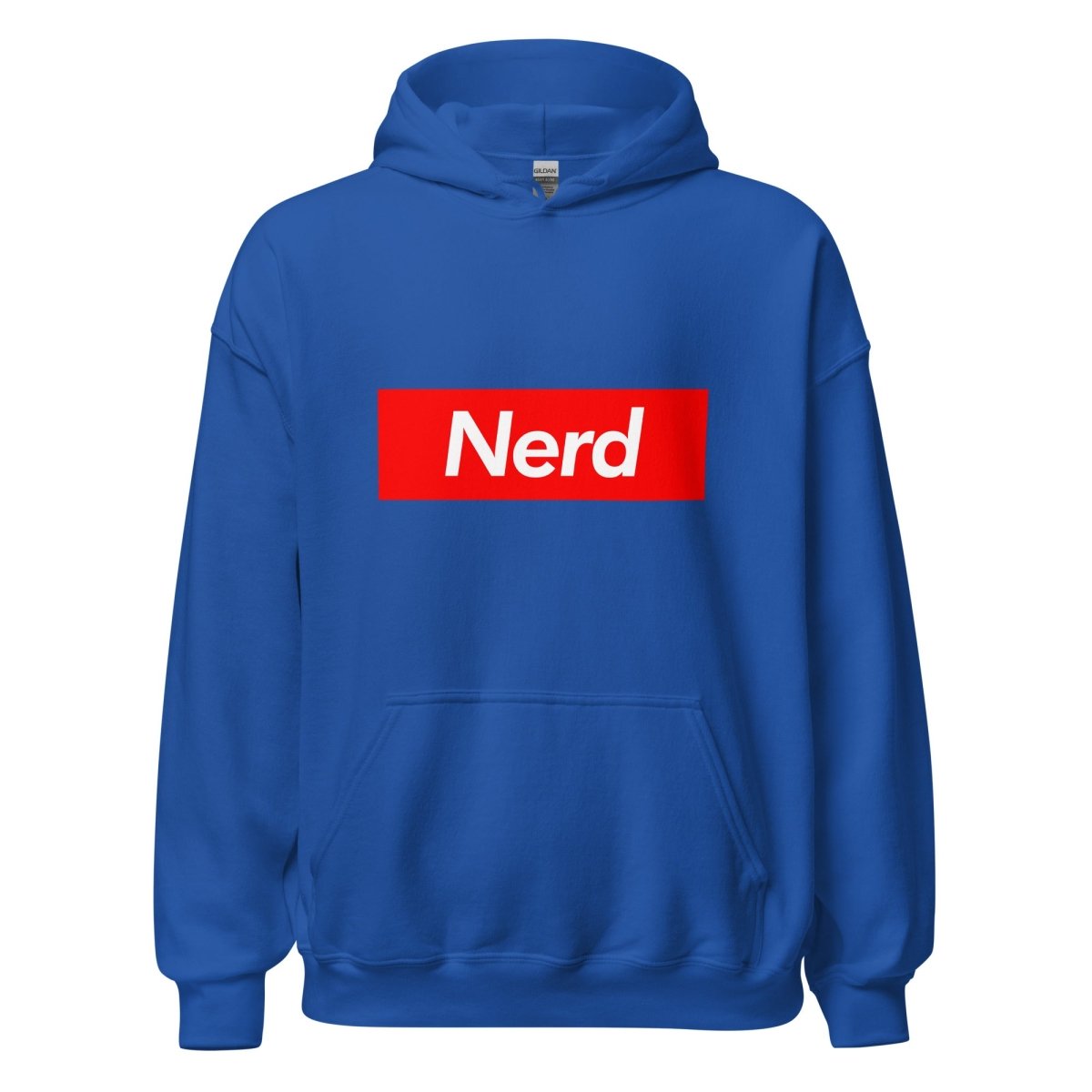 Nerd Sign Hoodie (unisex) - Royal - AI Store