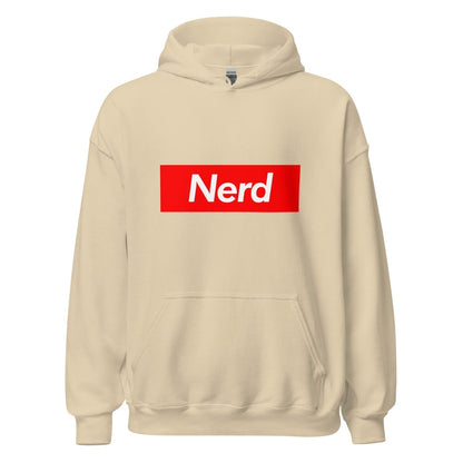 Nerd Sign Hoodie (unisex) - Sand - AI Store