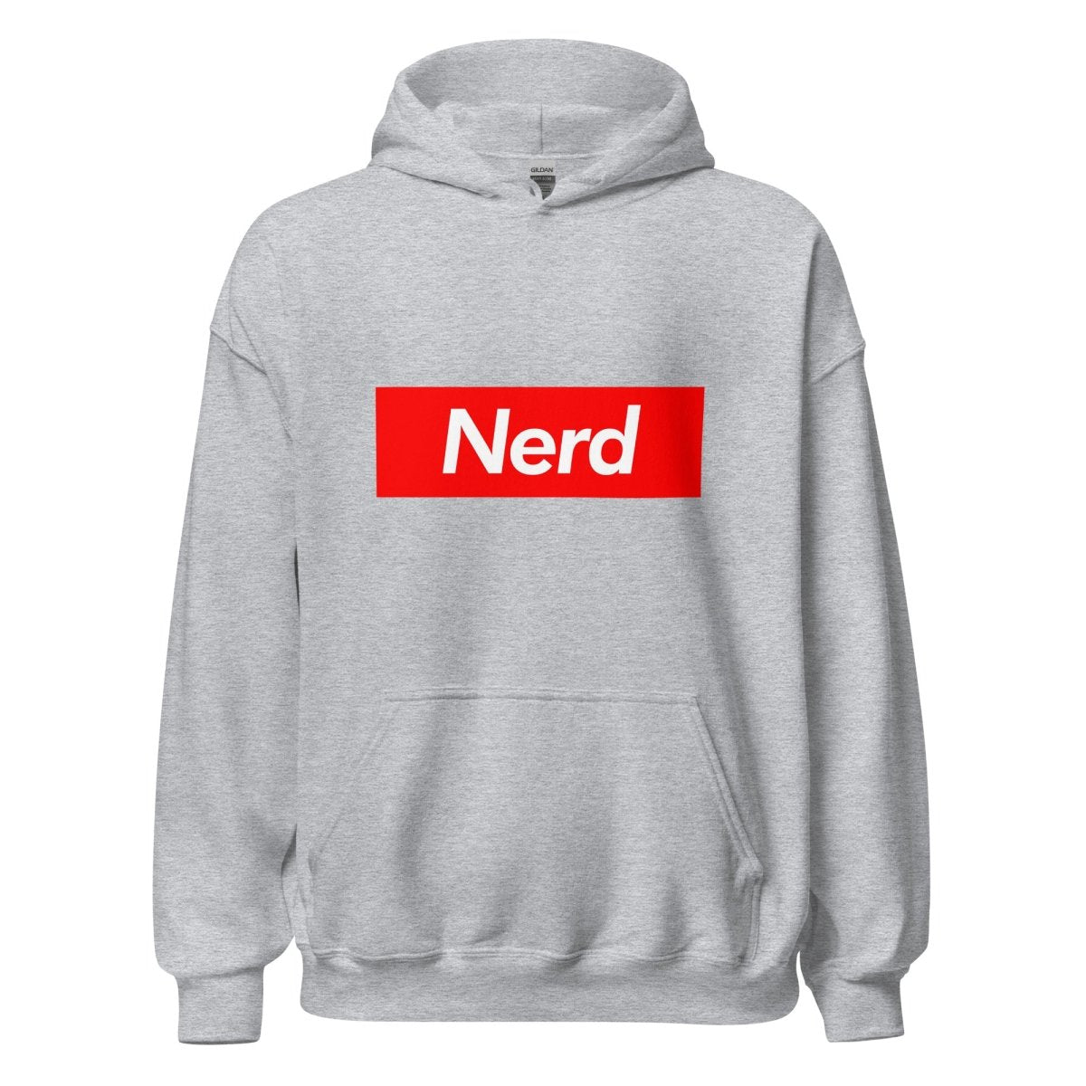 Nerd Sign Hoodie (unisex) - Sport Grey - AI Store