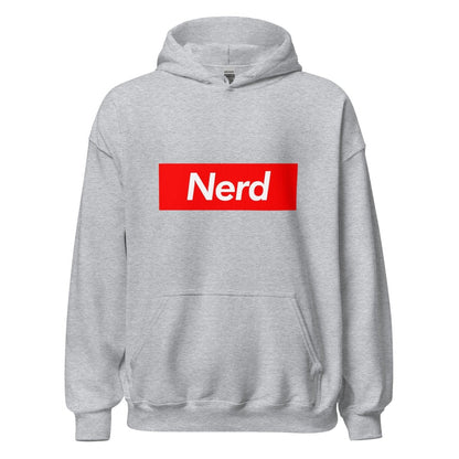 Nerd Sign Hoodie (unisex) - Sport Grey - AI Store