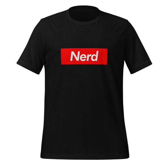 Nerd Sign T-Shirt (unisex) - Black - AI Store