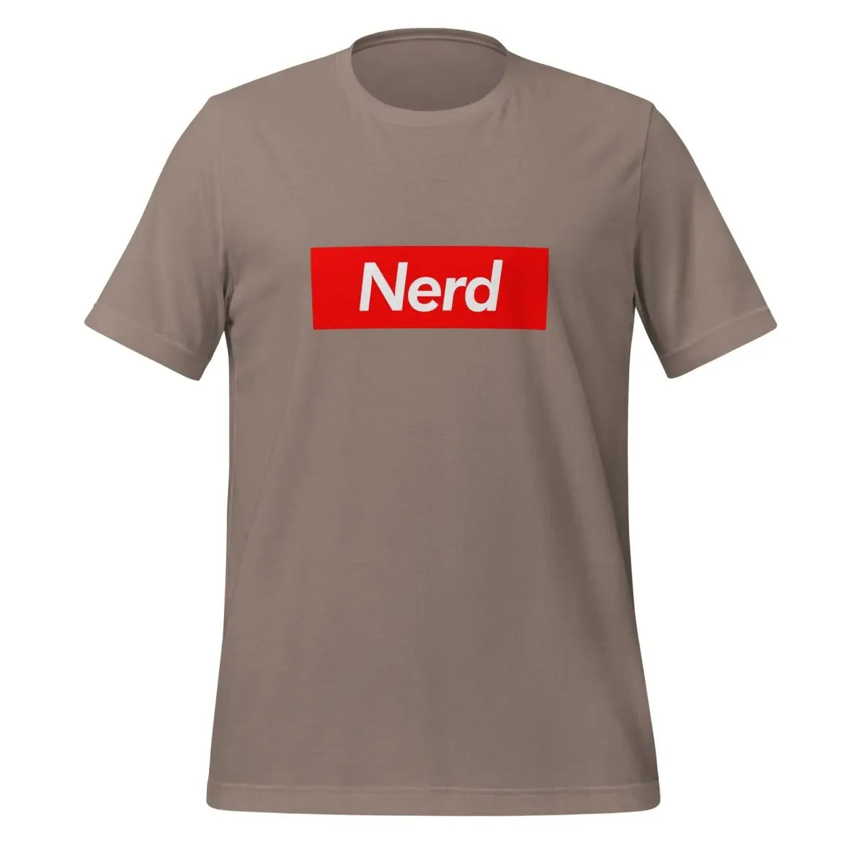 Nerd Sign T-Shirt (unisex) - Pebble / M