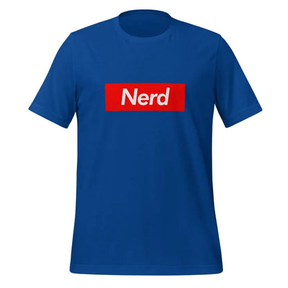 Nerd Sign T-Shirt (unisex) - True Royal / M