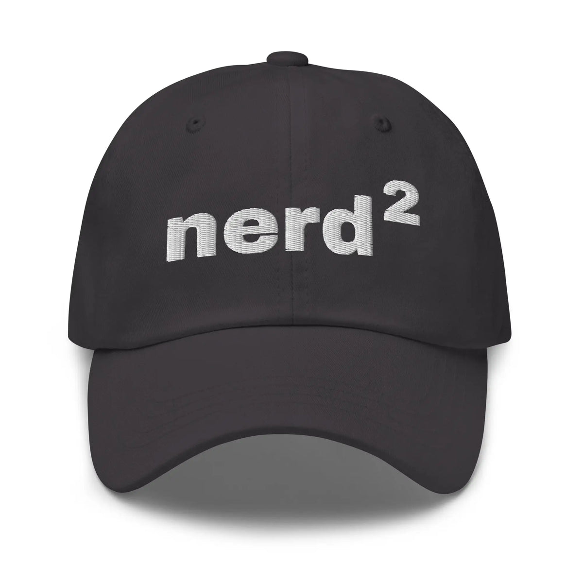 Nerd Squared Cap - Dark Grey