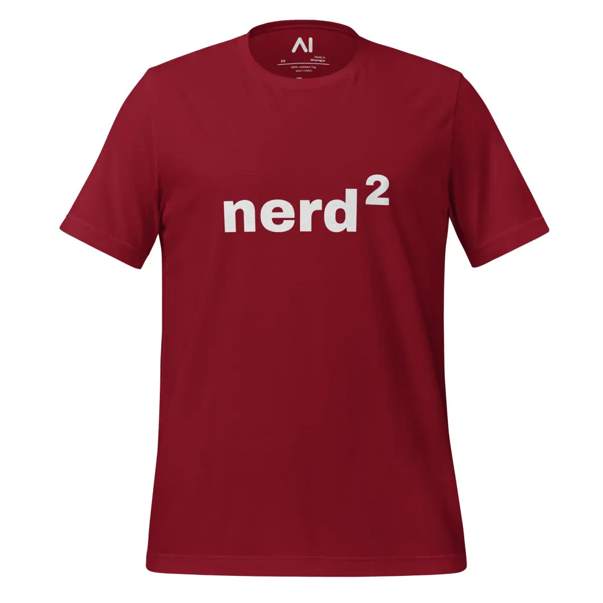 Nerd Squared T-Shirt (unisex) - Cardinal / M