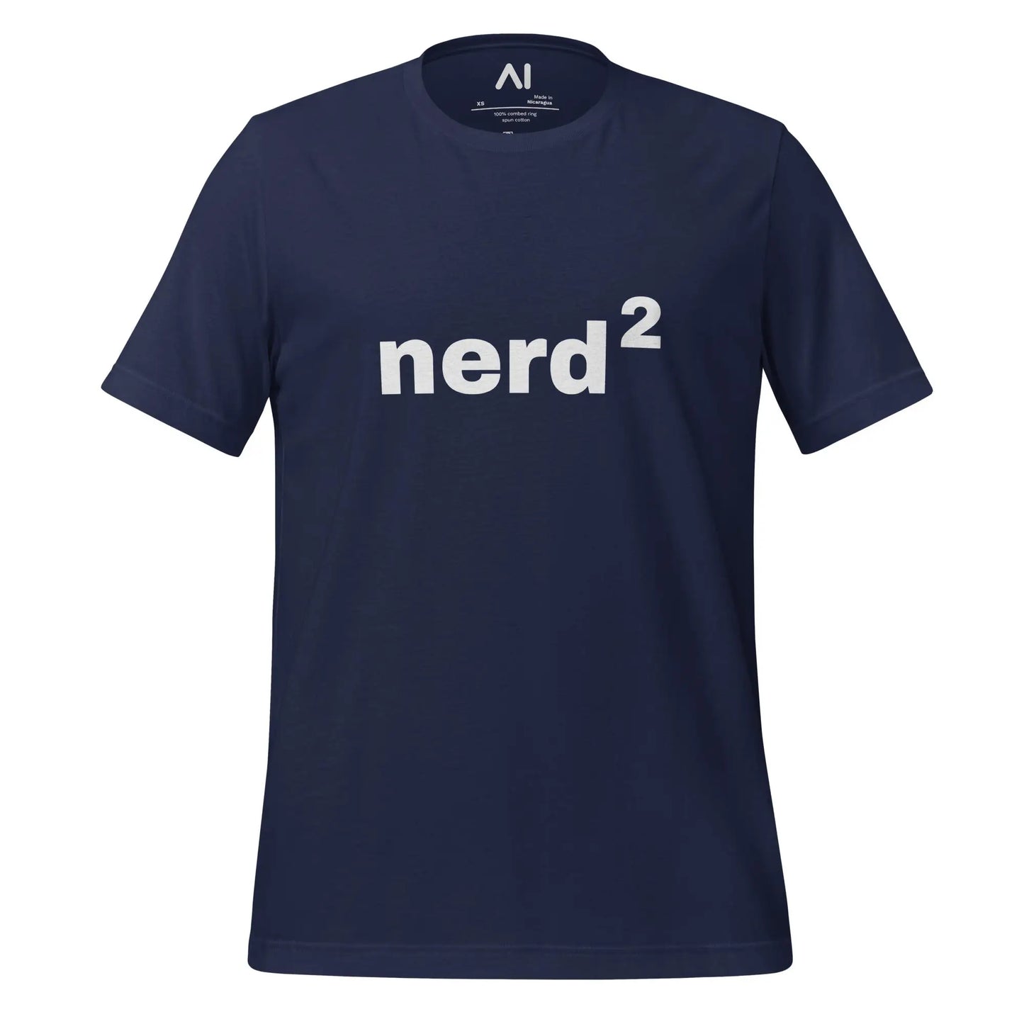 Nerd Squared T-Shirt (unisex) - Navy / M