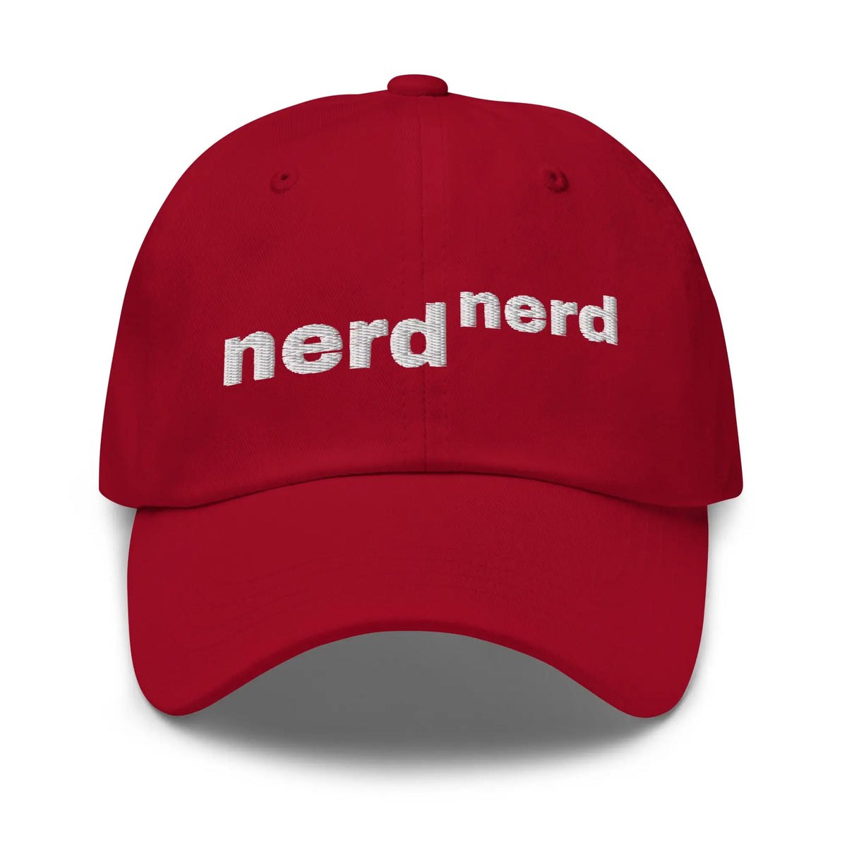 Nerd to the Power of Nerd Cap - Cranberry