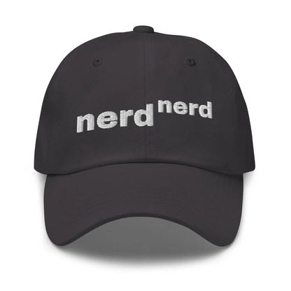 Nerd to the Power of Nerd Cap - Dark Grey