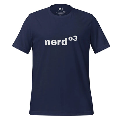 Nerd to the Power of o3 T-Shirt (unisex) - Navy / M