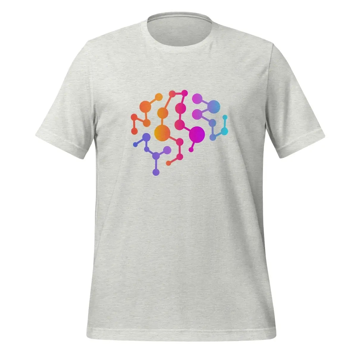 Neural Brain T-Shirt (unisex) - Ash / M