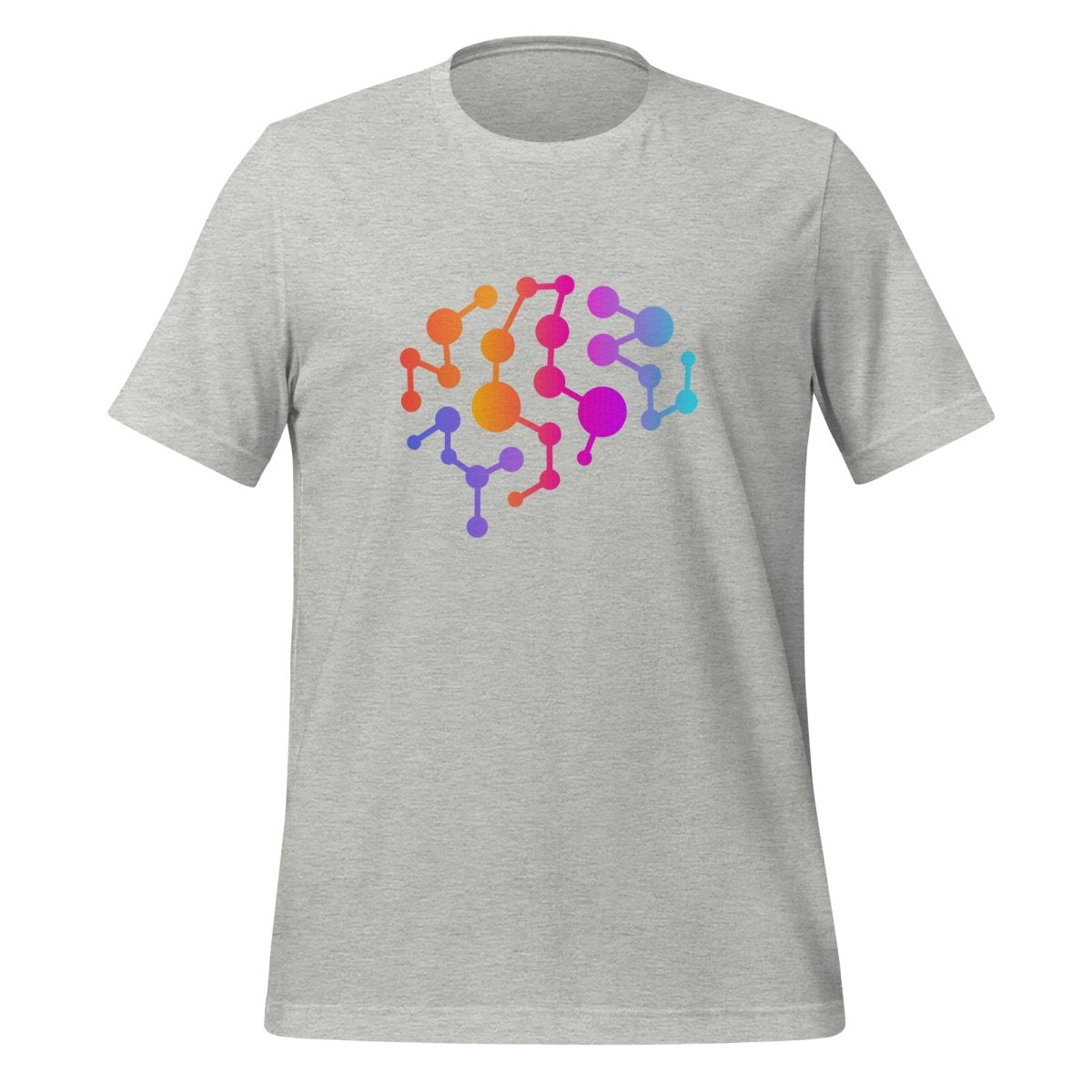 Neural Brain T-Shirt (unisex) - Athletic Heather - AI Store