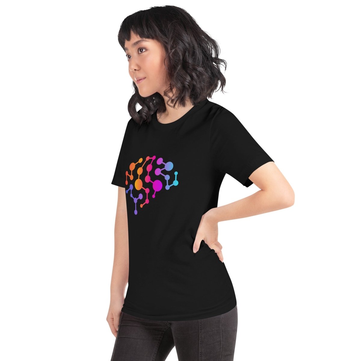 Neural Brain T-Shirt (unisex) - Black - AI Store