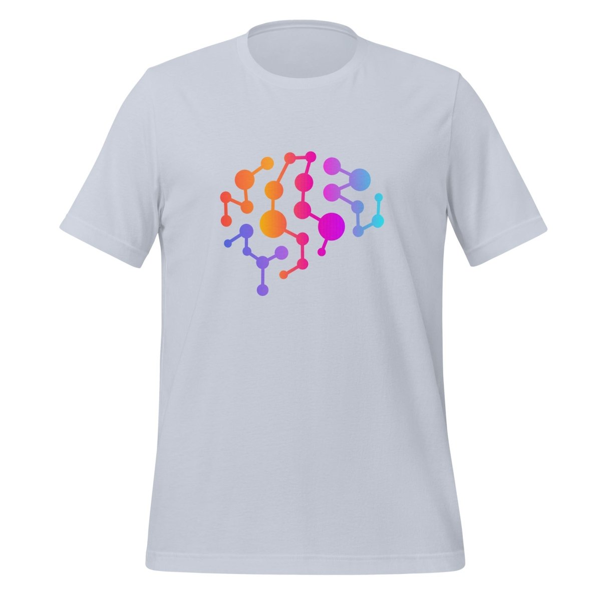 Neural Brain T-Shirt (unisex) - Light Blue - AI Store