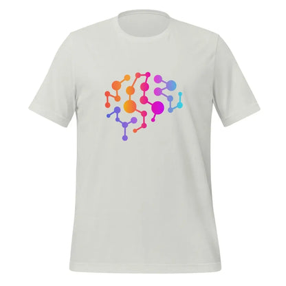 Neural Brain T-Shirt (unisex) - Silver / M