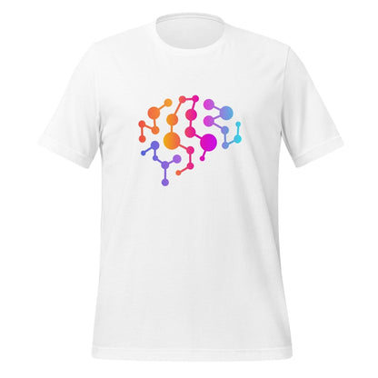 Neural Brain T-Shirt (unisex) - White - AI Store