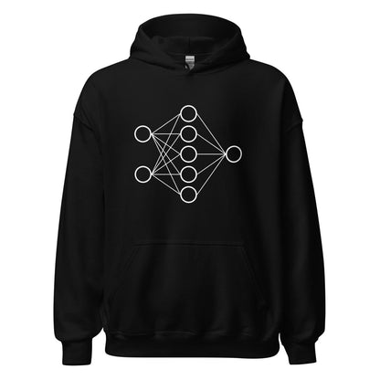 Neural Network Hoodie 1 (unisex) - Black - AI Store