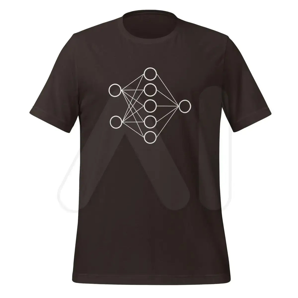 Neural Network T-Shirt 1 (unisex) - Brown / M