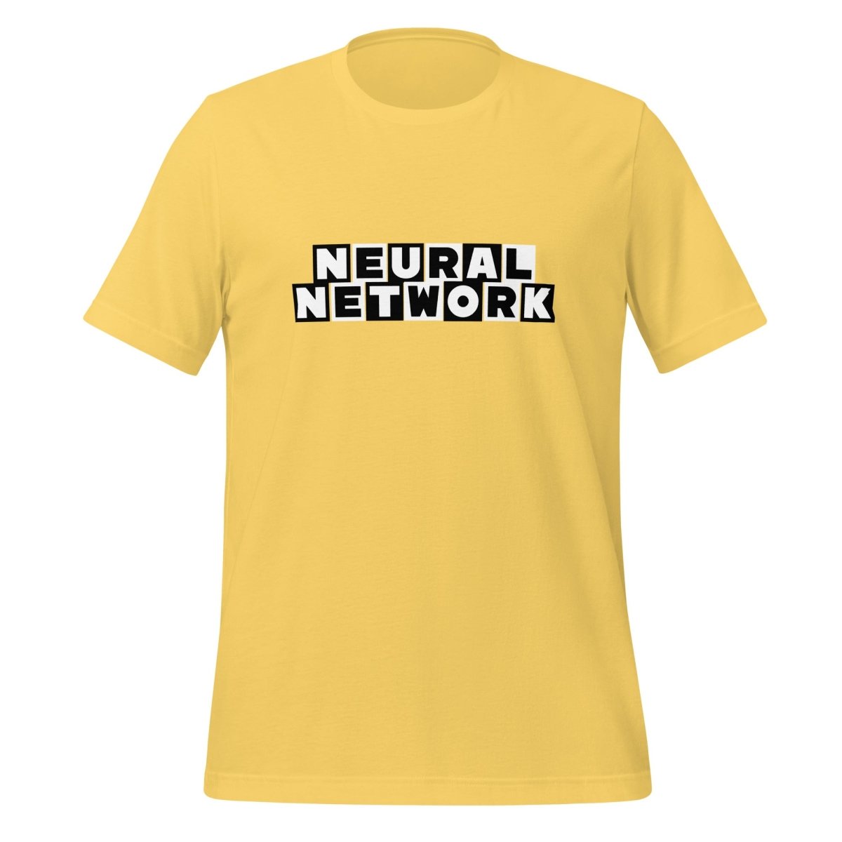 NEURAL NETWORK T - Shirt (unisex) - Yellow - AI Store