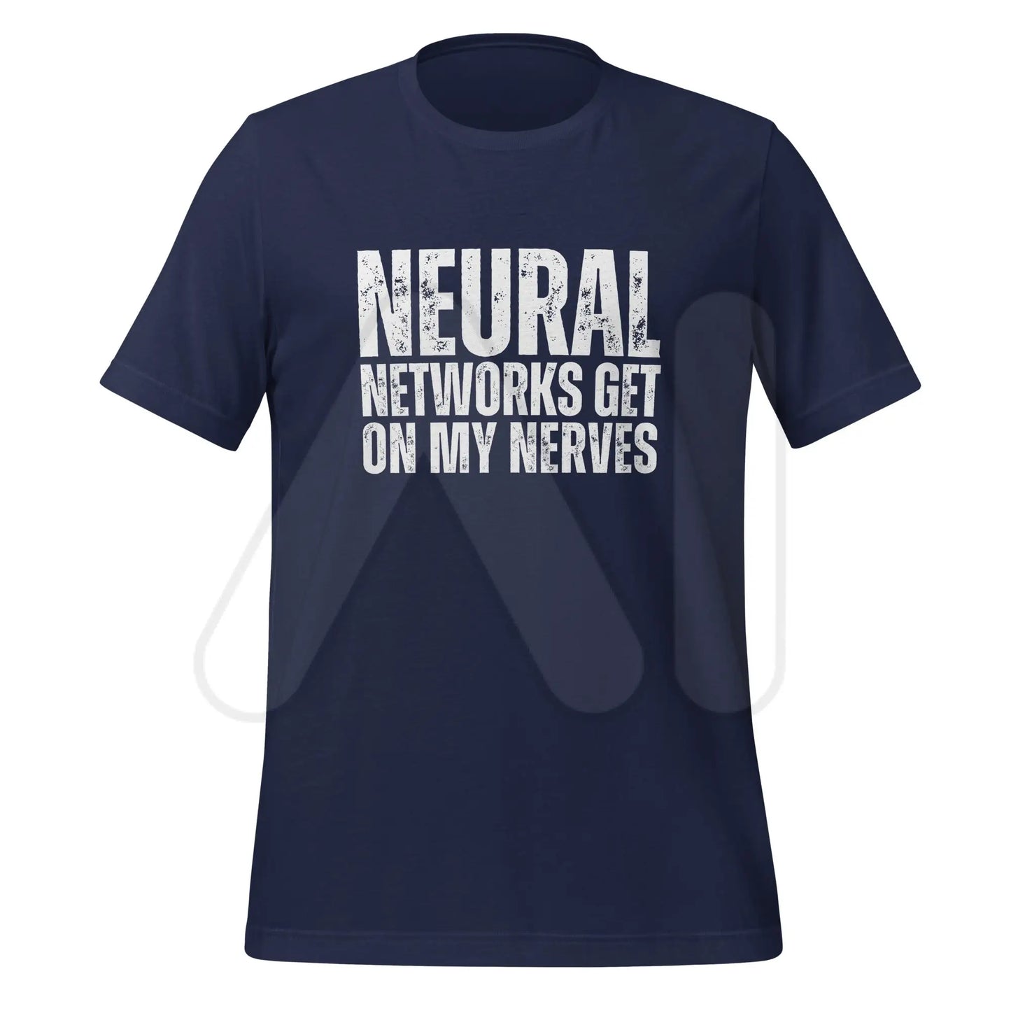 NEURAL NETWORKS GET ON MY NERVES T-Shirt (unisex) - Navy / M