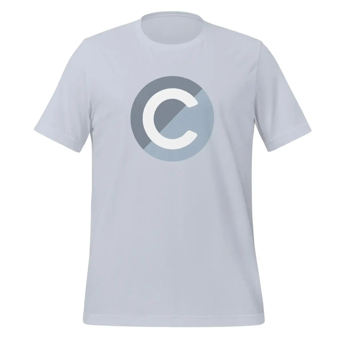 New C Logo T-Shirt (unisex) - Light Blue / M