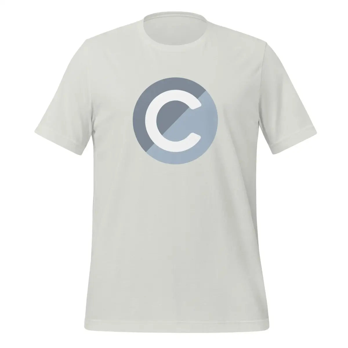 New C Logo T-Shirt (unisex) - Silver / M