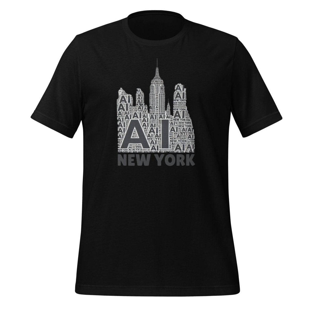 New York AI T - Shirt (unisex) - Black - AI Store