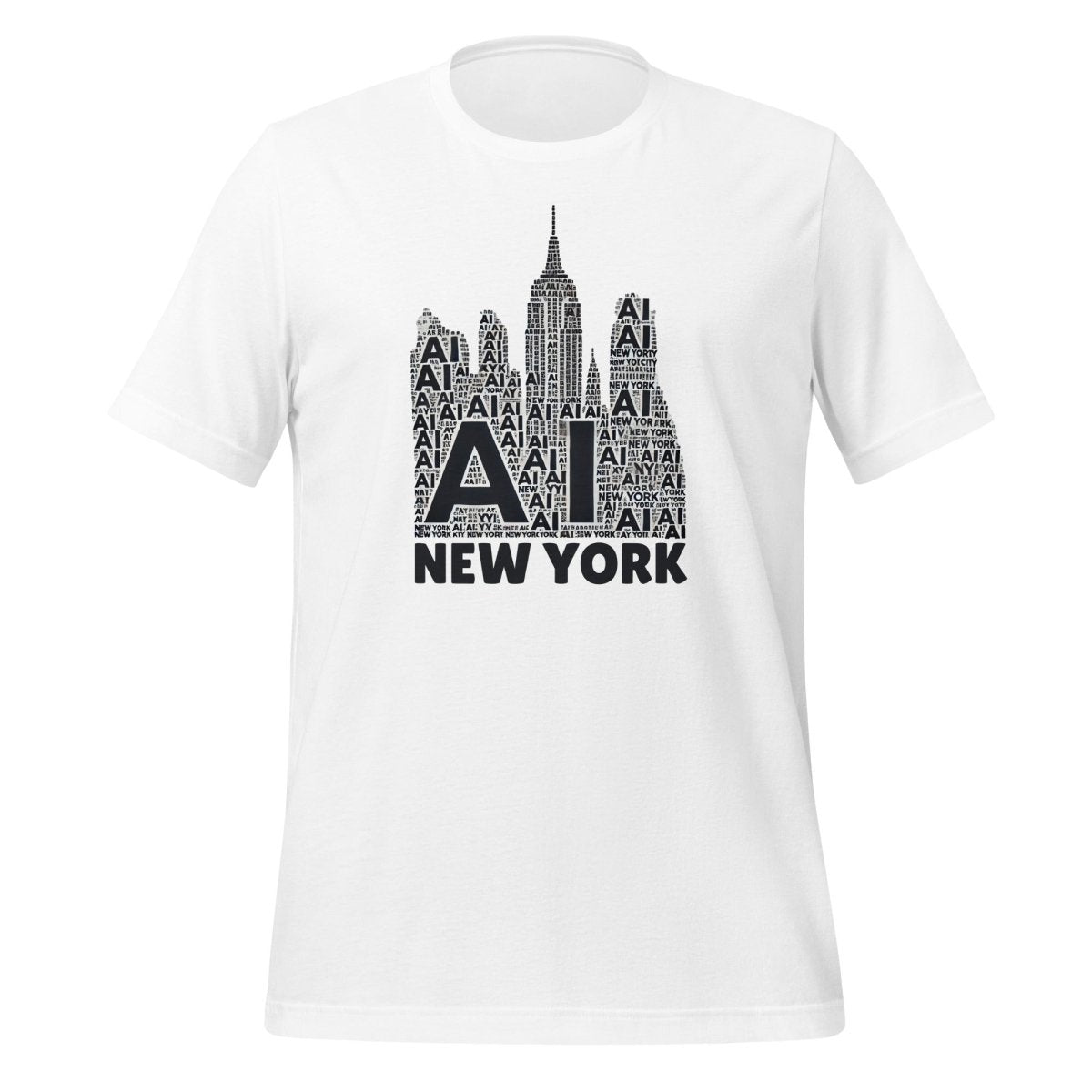 New York AI T - Shirt (unisex) - White - AI Store