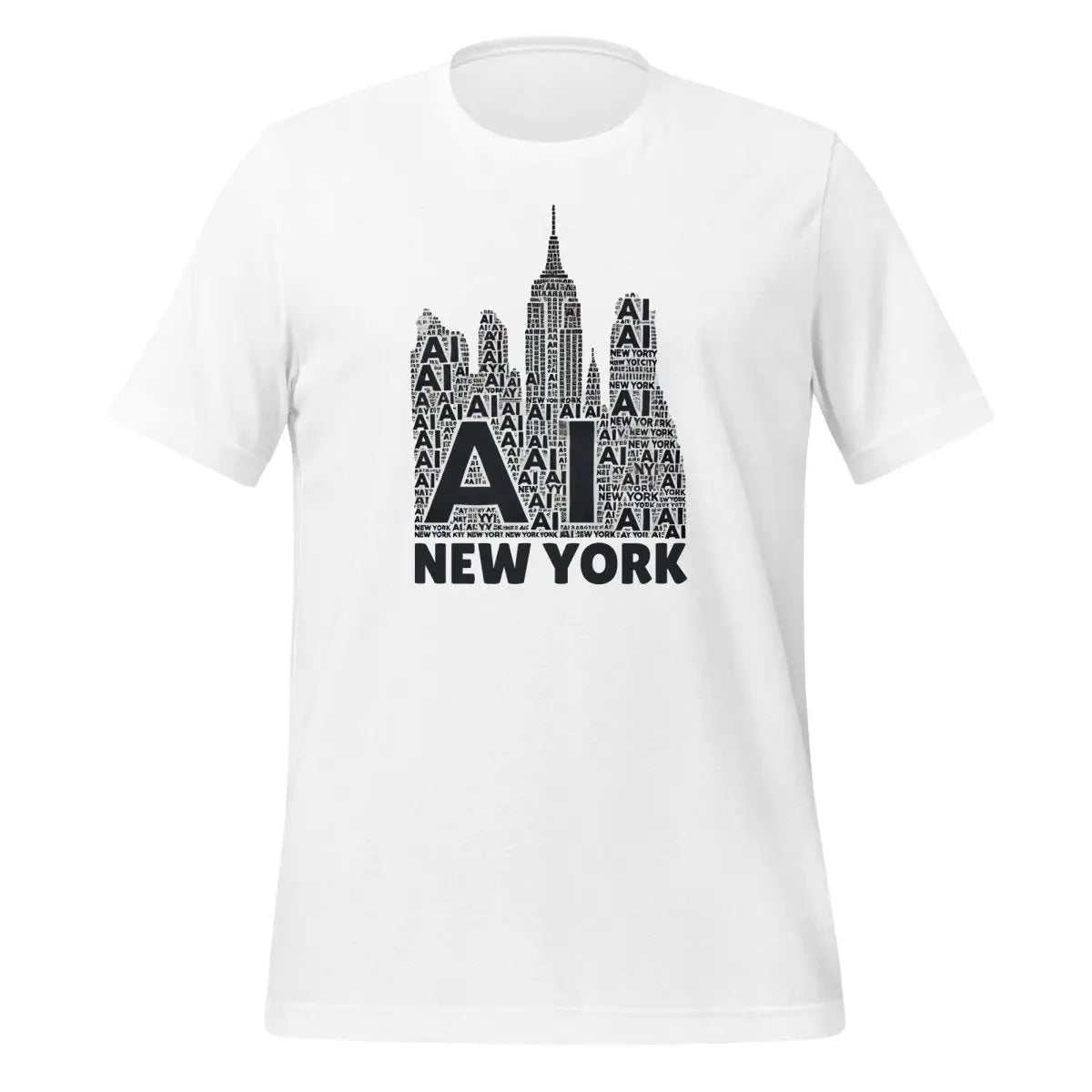 New York AI T-Shirt (unisex) - White / M