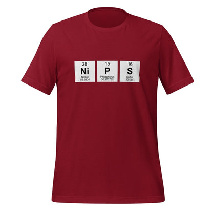 NIPS Chemical Elements T-Shirt (unisex) - Cardinal - AI Store