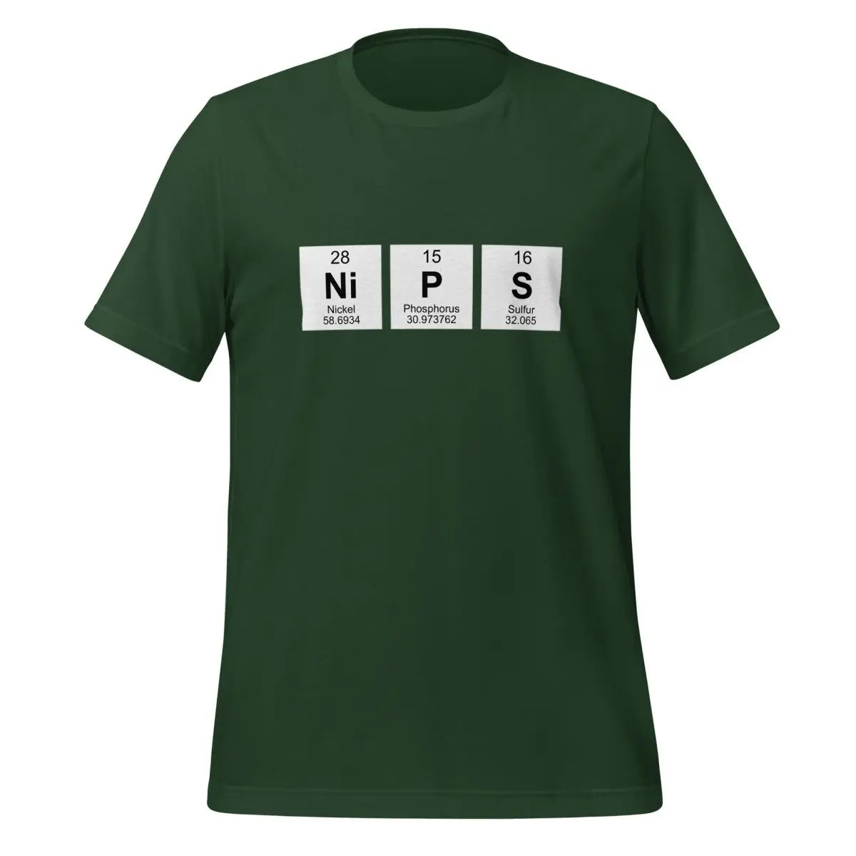 NIPS Chemical Elements T-Shirt (unisex) - Forest / M