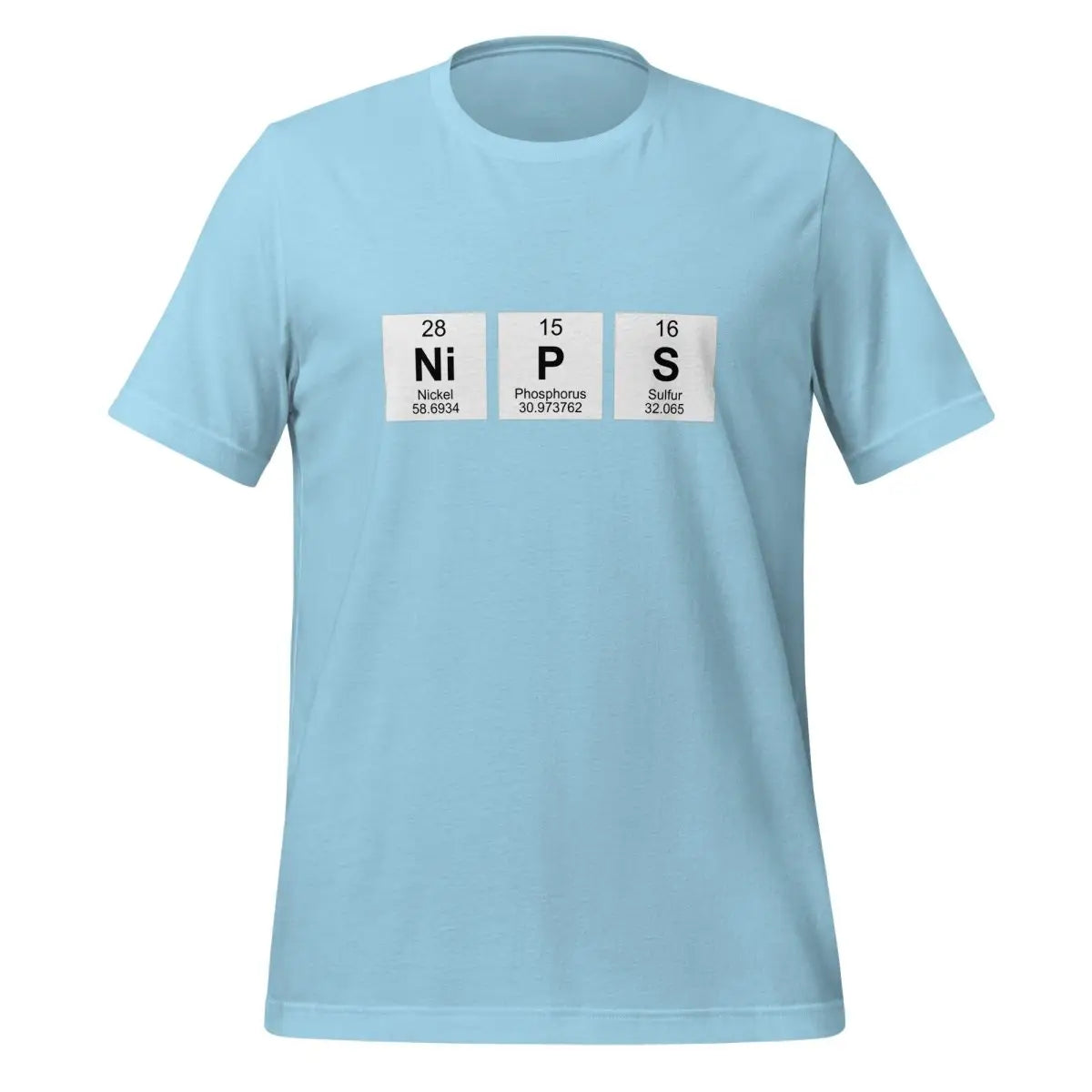 NIPS Chemical Elements T-Shirt (unisex) - Ocean Blue / M