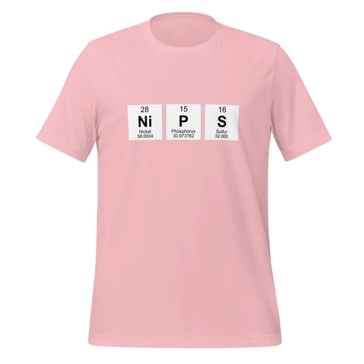 NIPS Chemical Elements T-Shirt (unisex) - Pink / M