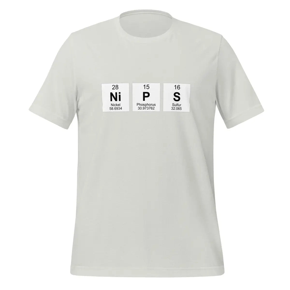 NIPS Chemical Elements T-Shirt (unisex) - Silver / M