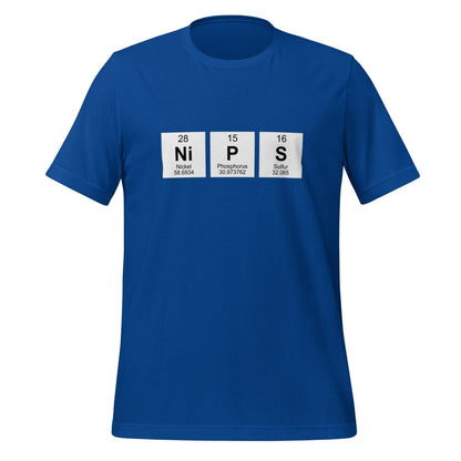 NIPS Chemical Elements T-Shirt (unisex) - True Royal - AI Store