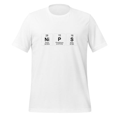 NIPS Chemical Elements T-Shirt (unisex) - White - AI Store