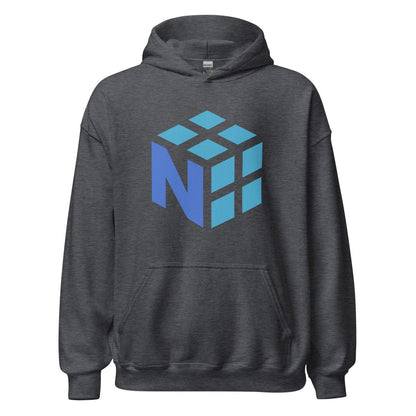 NumPy Icon Hoodie (unisex) - Dark Heather - AI Store