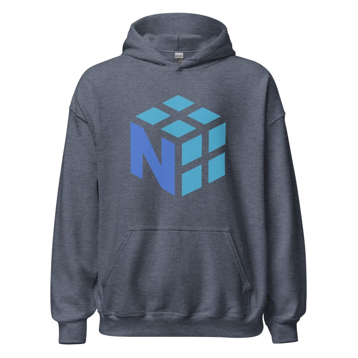 NumPy Icon Hoodie (unisex) - Heather Sport Dark Navy - AI Store