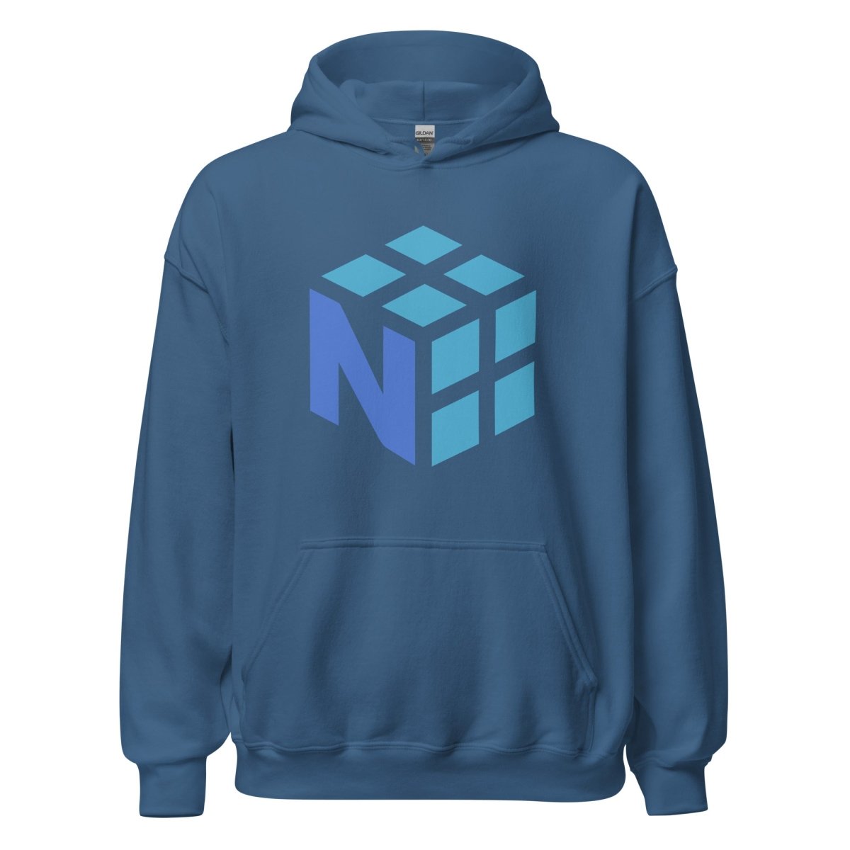 NumPy Icon Hoodie (unisex) - Indigo Blue - AI Store