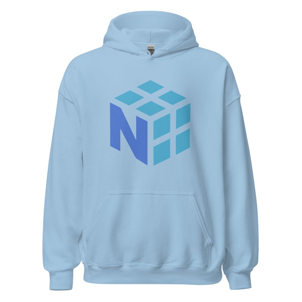 NumPy Icon Hoodie (unisex) - Light Blue - AI Store