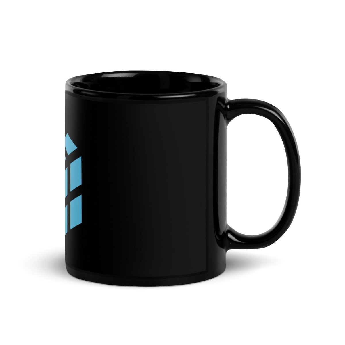 NumPy Icon on Black Glossy Mug - 11 oz - AI Store