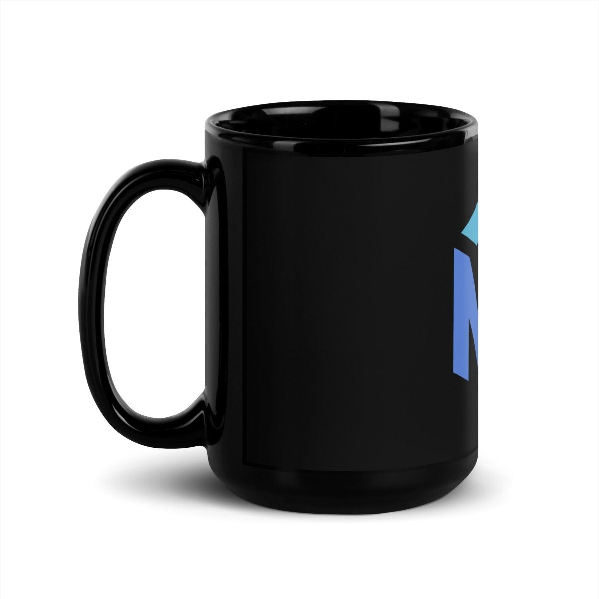 NumPy Icon on Black Glossy Mug - 15 oz - AI Store