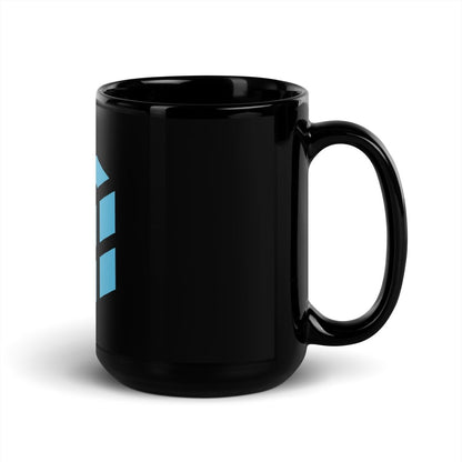 NumPy Icon on Black Glossy Mug - 15 oz - AI Store