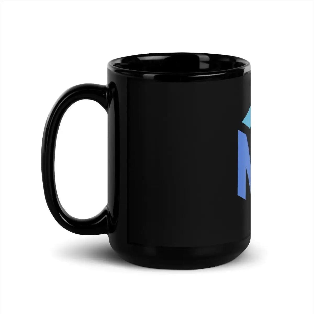 NumPy Icon on Black Glossy Mug