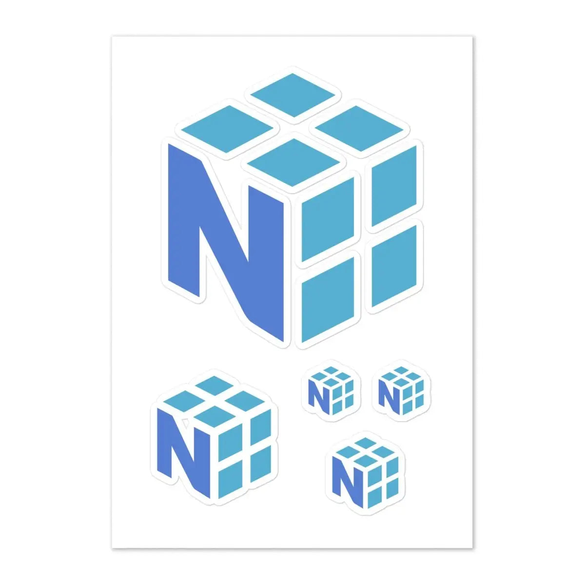 NumPy Icon Sticker Sheet