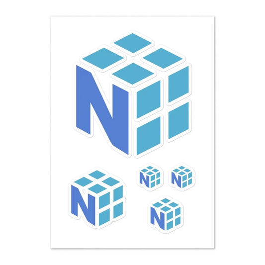 NumPy Icon Sticker Sheet