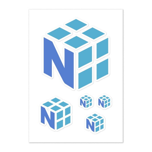 NumPy Icon Sticker Sheet - AI Store