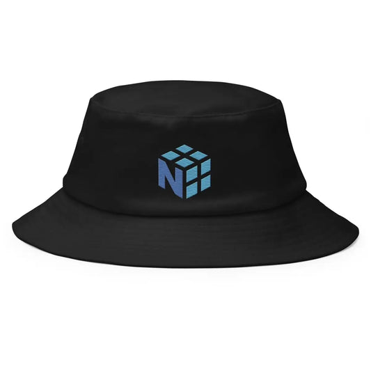 NumPy Icon True-Color Embroidered Bucket Hat - Black