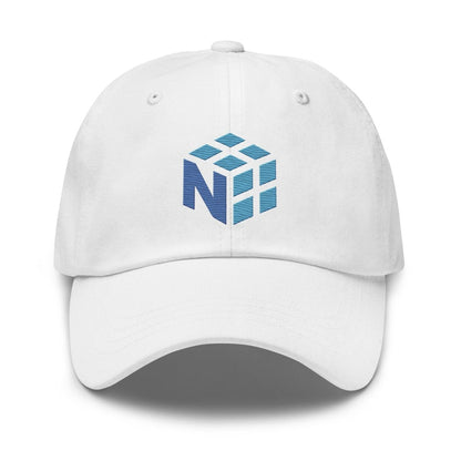 NumPy Icon True - Color Embroidered Cap - White - AI Store