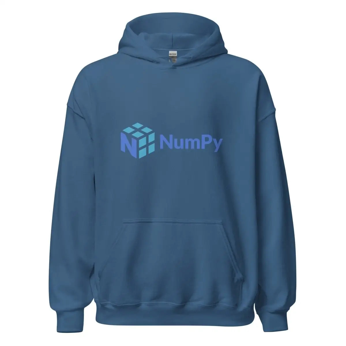 NumPy Logo Hoodie (unisex) - Indigo Blue / M